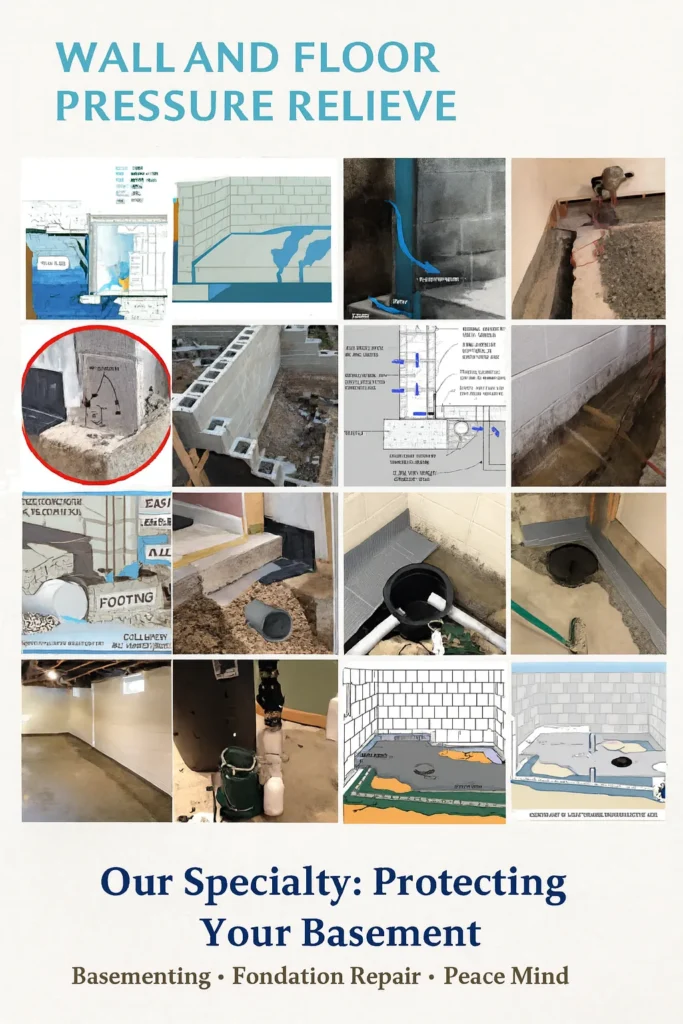 french drain installation cost diagram