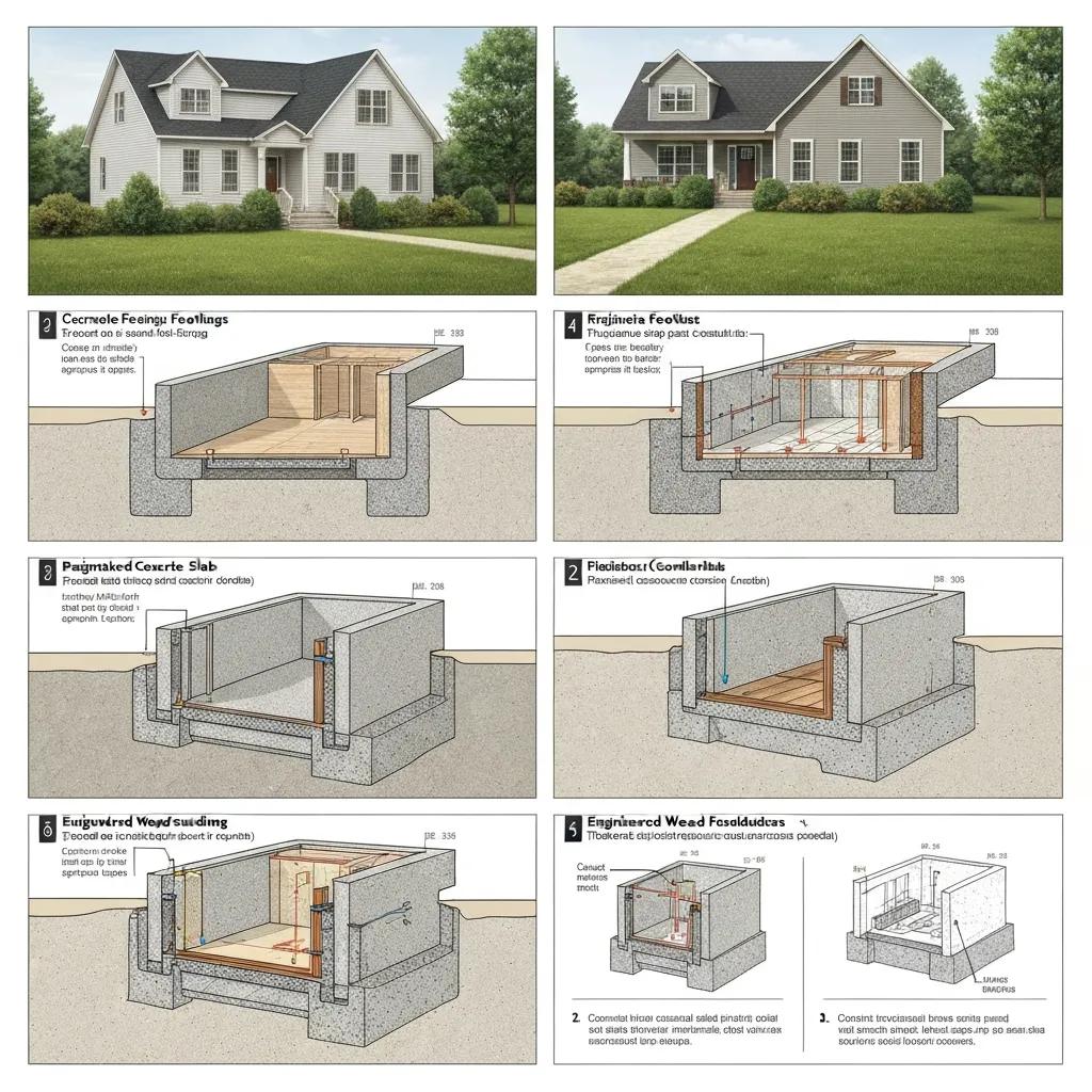 Visualrepresentationoffoundationrepairmethodsincludingepoxyinjectioncarbonfiberreinforcementandfoundationpiersccde4bcb59724ba99f0cb431a6690928webp | Effective Basement Solution Graphic showing repair options epoxy injection polyurethane carbon fiber straps steel bracing and foundation piers | effective basement solution