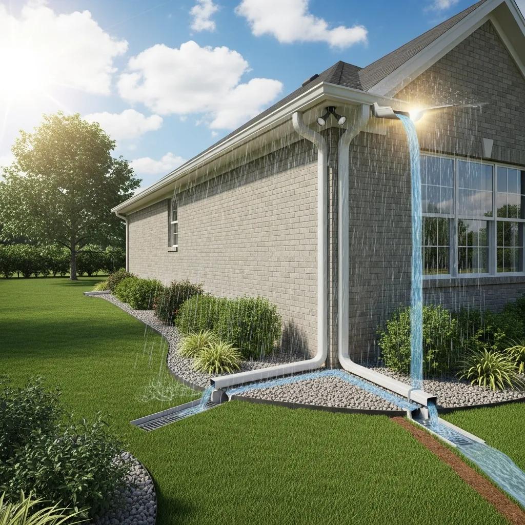 Exterior waterproofing strategies with proper grading and drainage systems | effective basement solution