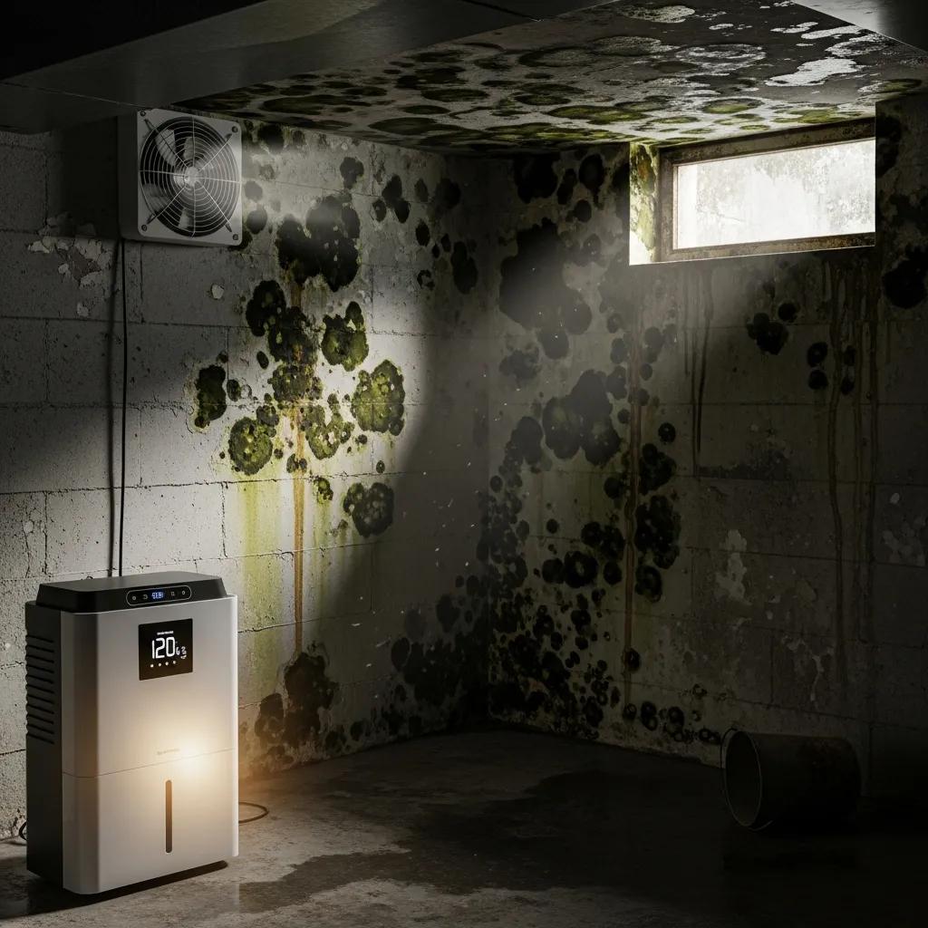 damp-basement-corner-with-mold-growth-highlighting-health-risks-of-moisture-3cd26df2-db19-4c87-9f95-1c2515399e11webp Damp basement corner with mold growth highlighting health risks of moisture | effective basement solutions