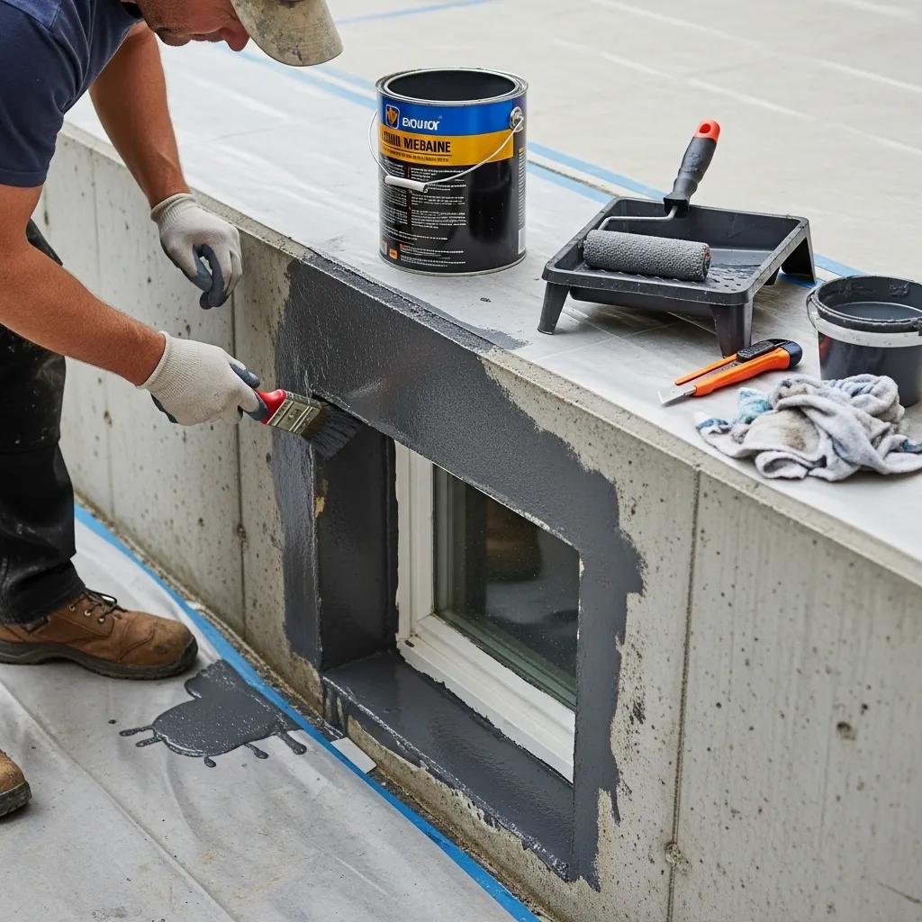 application-of-waterproofing-membrane-on-a-basement-window-to-prevent-water-damage-1b55648e-f3f2-459b-9455-35e112fcfd99webp Application of waterproofing membrane on a basement window to prevent water damage | effective basement solutions | effective basement solutions