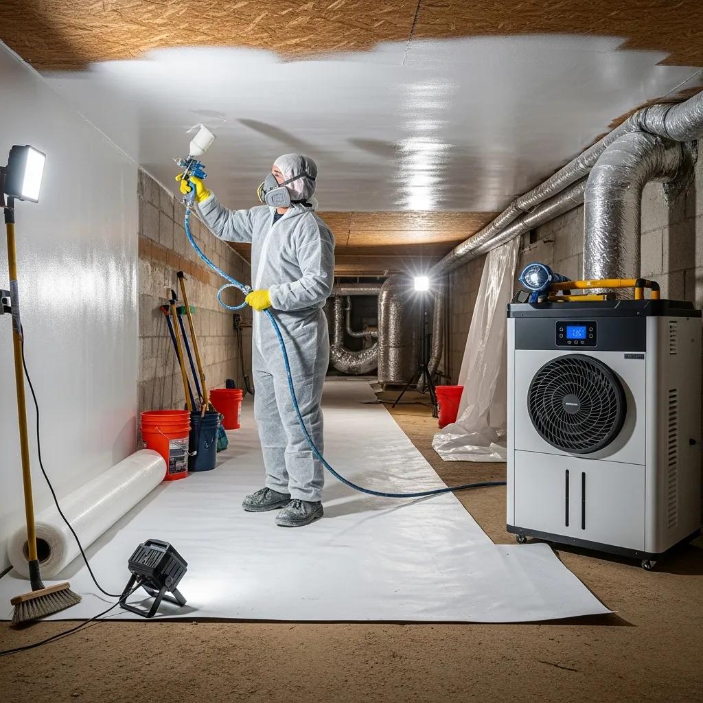 technician-applying-encapsulation-materials-in-a-crawl-space-for-mold-removal-75f75400-0287-4d4c-82ff-1a78747cc58fwebp Technician applying encapsulation materials in a crawl space for mold removal | effective basement solutions | effective basement solutions